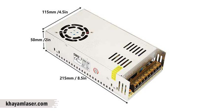 خرید سوییچینگ 36V-10A دستگاه برش لیزر با کیفیت و قیمت عالی